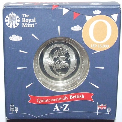 2018 Silver Proof Ten Pence - The Great British Coin Hunt - O - Click Image to Close